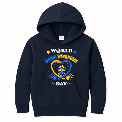 Celebrate World Down Syndrome Day Kids Hoodie