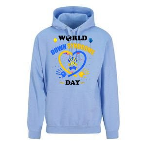 Celebrate World Down Syndrome Day Unisex Surf Hoodie