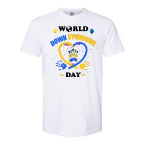 Celebrate World Down Syndrome Day Softstyle CVC T-Shirt