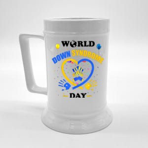 Celebrate World Down Syndrome Day Beer Stein