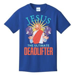 Christian Workout Deadlifter Gift Kids T-Shirt