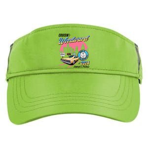 Cruisin Woodward Detroit To Pontiac 2024 Pink Version Adult Drive Performance Visor