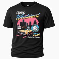Cruisin Woodward Detroit To Pontiac 2024 Pink Version Cooling Performance Crew T-Shirt