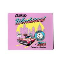 Cruisin Woodward Detroit To Pontiac 2024 Yellow Version Mousepad