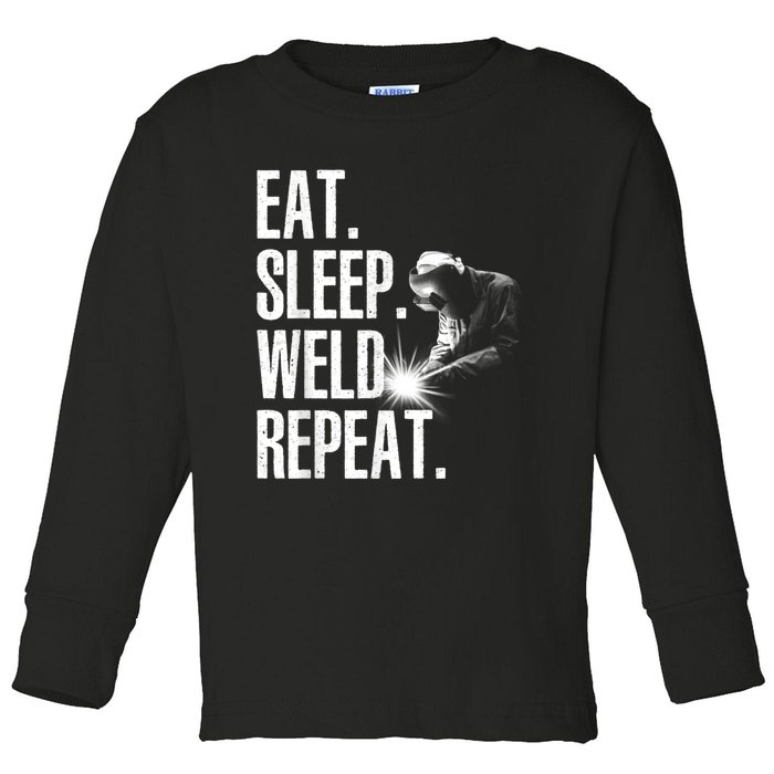 Cool Welding Design For Men Women Welder Welding Weld Lover Toddler Long Sleeve Shirt