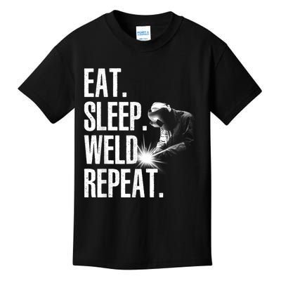 Cool Welding Design For Men Women Welder Welding Weld Lover Kids T-Shirt