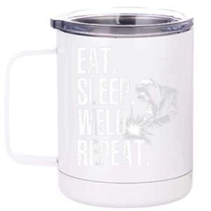 Cool Welding Design For Men Women Welder Welding Weld Lover 12 oz Stainless Steel Tumbler Cup