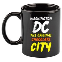 Cool Washington Dc The Original Chocolate City Design 11oz C Handle Ceramic Mug