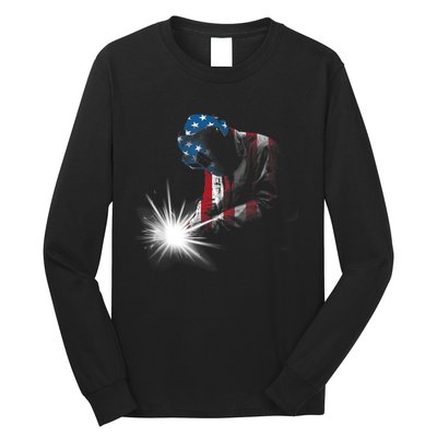 Cool Welder Design For Men Women Welding Weld Metal Welder Long Sleeve Shirt