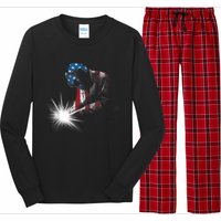 Cool Welder Design For Men Women Welding Weld Metal Welder Long Sleeve Pajama Set