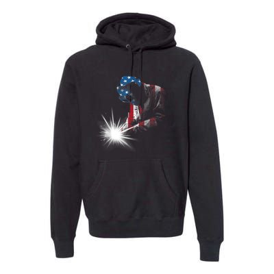 Cool Welder Design For Men Women Welding Weld Metal Welder Premium Hoodie