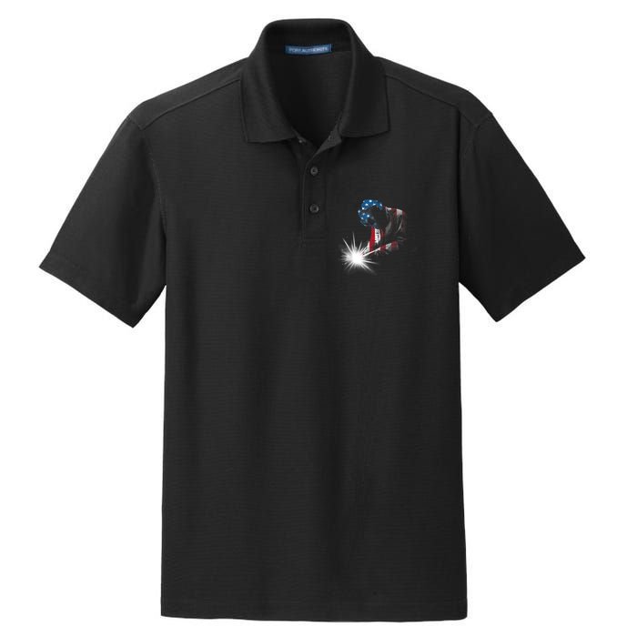 Cool Welder Design For Men Women Welding Weld Metal Welder Dry Zone Grid Polo