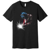 Cool Welder Design For Men Women Welding Weld Metal Welder Premium T-Shirt