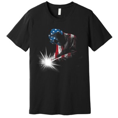 Cool Welder Design For Men Women Welding Weld Metal Welder Premium T-Shirt