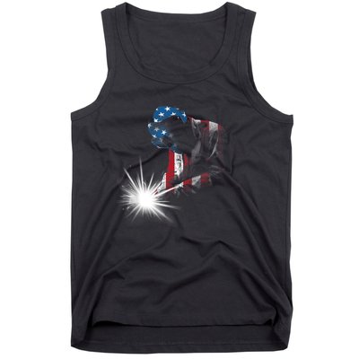 Cool Welder Design For Men Women Welding Weld Metal Welder Tank Top