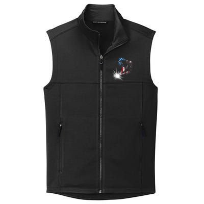 Cool Welder Design For Men Women Welding Weld Metal Welder Collective Smooth Fleece Vest