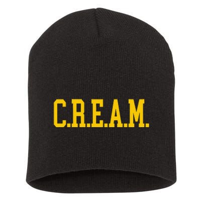 C.R.E.A.M. Wu Design Short Acrylic Beanie