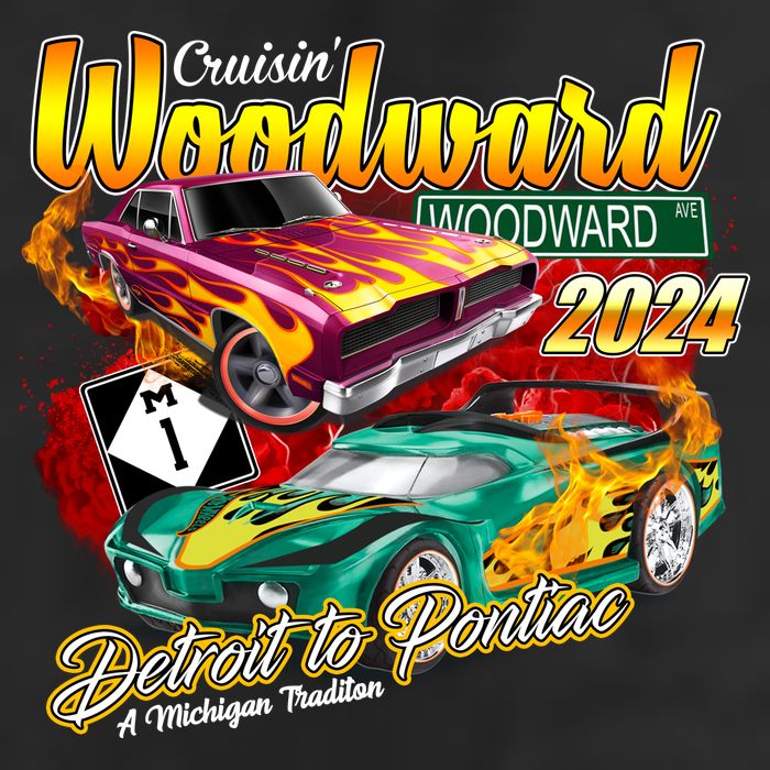 Cruisin Woodward Detroit To Pontiac A Michigan Tradition 2024 Cool Comfort Performance Bucket Hat