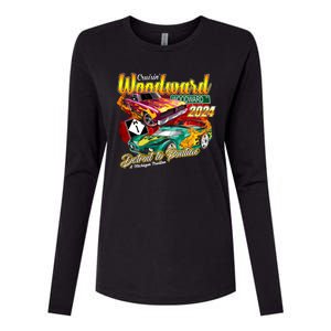 Cruisin Woodward Detroit To Pontiac A Michigan Tradition 2024 Womens Cotton Relaxed Long Sleeve T-Shirt