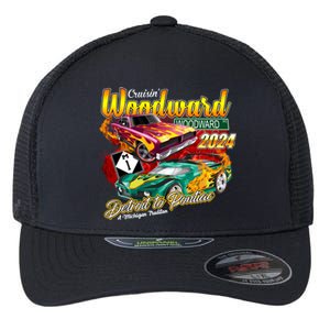 Cruisin Woodward Detroit To Pontiac A Michigan Tradition 2024 Flexfit Unipanel Trucker Cap