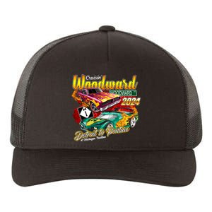 Cruisin Woodward Detroit To Pontiac A Michigan Tradition 2024 Yupoong Adult 5-Panel Trucker Hat