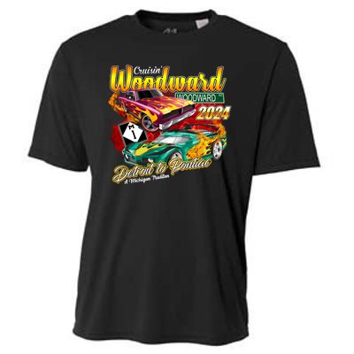 Cruisin Woodward Detroit To Pontiac A Michigan Tradition 2024 Cooling Performance Crew T-Shirt