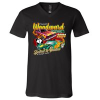 Cruisin Woodward Detroit To Pontiac A Michigan Tradition 2024 V-Neck T-Shirt