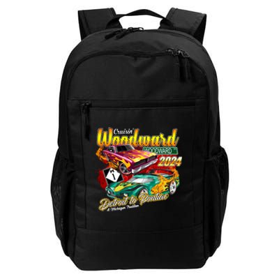 Cruisin Woodward Detroit To Pontiac A Michigan Tradition 2024 Daily Commute Backpack