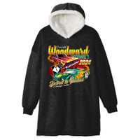 Cruisin Woodward Detroit To Pontiac A Michigan Tradition 2024 Hooded Wearable Blanket