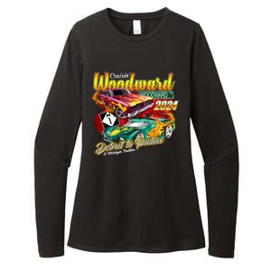 Cruisin Woodward Detroit To Pontiac A Michigan Tradition 2024 Womens CVC Long Sleeve Shirt