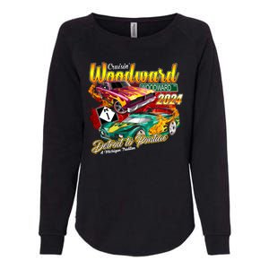 Cruisin Woodward Detroit To Pontiac A Michigan Tradition 2024 Womens California Wash Sweatshirt