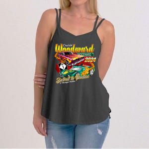 Cruisin Woodward Detroit To Pontiac A Michigan Tradition 2024 Women's Strappy Tank