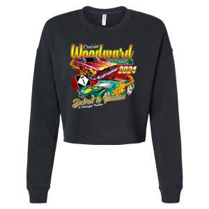 Cruisin Woodward Detroit To Pontiac A Michigan Tradition 2024 Cropped Pullover Crew