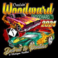 Cruisin Woodward Detroit To Pontiac A Michigan Tradition 2024 Ladies Long Sleeve Shirt