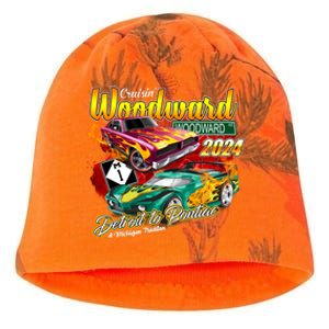 Cruisin Woodward Detroit To Pontiac A Michigan Tradition 2024 Kati - Camo Knit Beanie