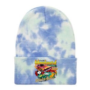 Cruisin Woodward Detroit To Pontiac A Michigan Tradition 2024 Tie Dye 12in Knit Beanie