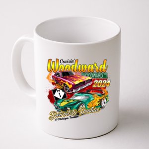 Cruisin Woodward Detroit To Pontiac A Michigan Tradition 2024 Coffee Mug