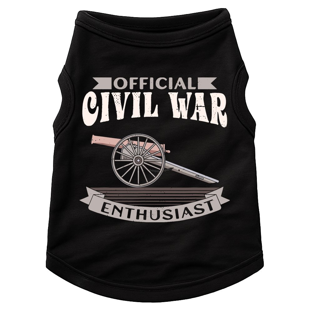 Civil War Enthusiast American Lover US Reenactor Doggie Tank