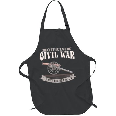 Civil War Enthusiast American Lover US Reenactor Apron