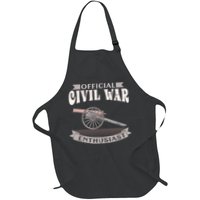 Civil War Enthusiast American Lover US Reenactor Apron
