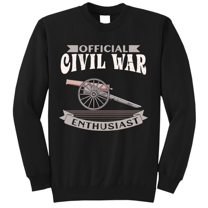 Civil War Enthusiast American Lover US Reenactor Sweatshirt