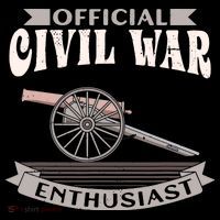 Civil War Enthusiast American Lover US Reenactor Tall T-Shirt