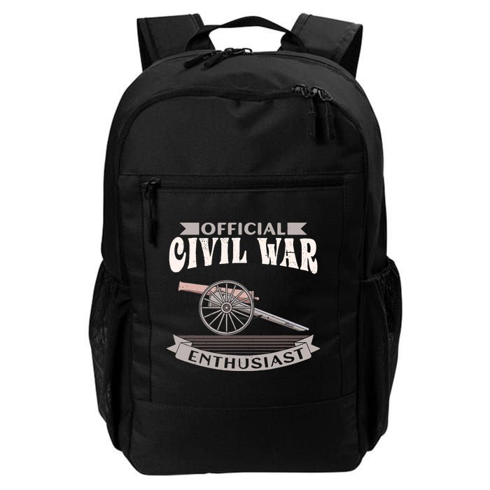 Civil War Enthusiast American Lover US Reenactor Backpack