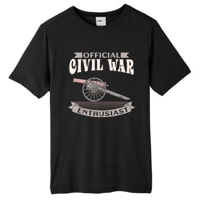 Civil War Enthusiast American Lover US Reenactor Tall Fusion ChromaSoft Performance T-Shirt