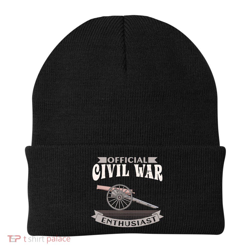 Civil War Enthusiast American Lover US Reenactor Beanie