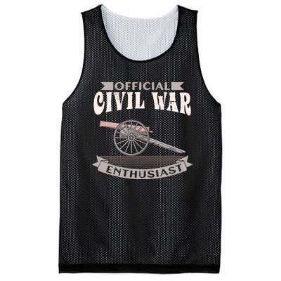 Civil War Enthusiast American Lover US Reenactor Mesh Reversible Basketball Jersey Tank