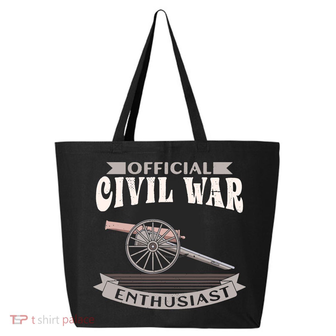 Civil War Enthusiast American Lover US Reenactor 25L Jumbo Tote