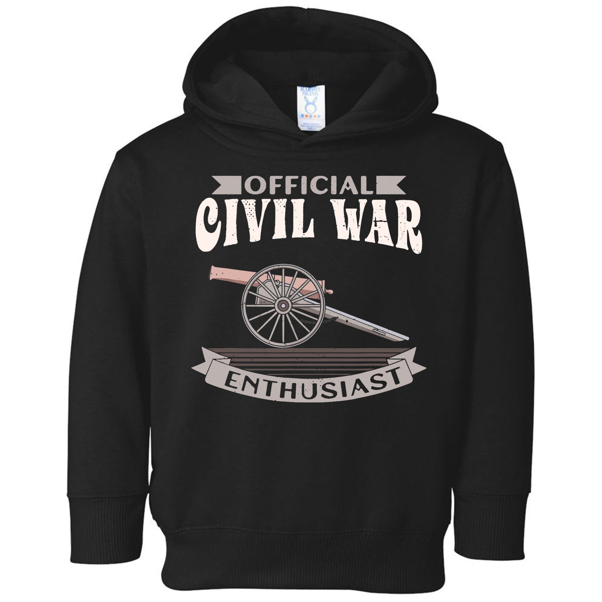 Civil War Enthusiast American Lover US Reenactor Toddler Hoodie