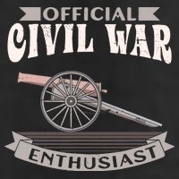 Civil War Enthusiast American Lover US Reenactor Golf Towel
