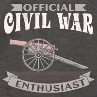 Civil War Enthusiast American Lover US Reenactor Vector Backpack